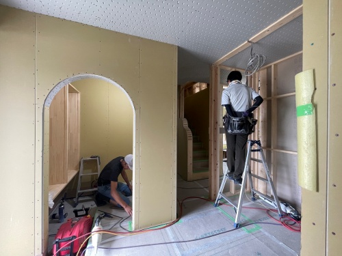【2025.7.15】大工工事中です。 画像