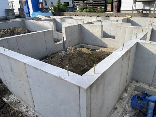 【2025.8.28】基礎工事中です。 画像