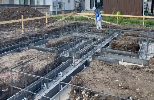 JIO(日本住宅保証検査機構)による鉄筋検査を行いました