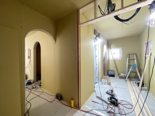 【2026.1.13】大工工事中です。 画像