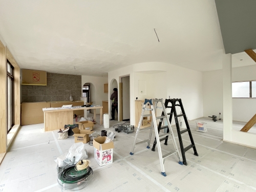 【2026.4.2】器具付け工事中です。 画像