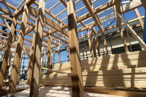 【2025.5.27】大工工事中です。
