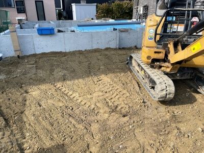 【2025.6.17】基礎工事中です。