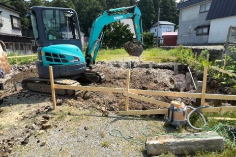 【2026.6.19】基礎工事中です。