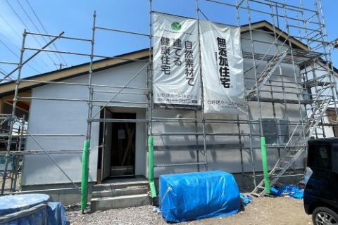 【2026.6.19】大工工事中です。