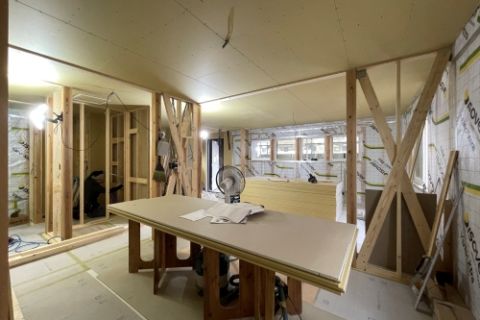 【2026.7.11】大工工事中です。