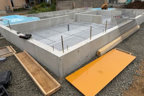 【2026.9.11】基礎工事中です。