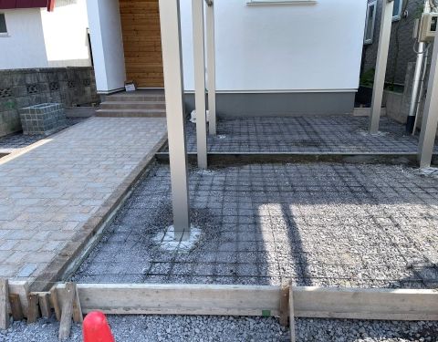 【2025.6.17】外構工事を行っております。 アイキャッチ画像