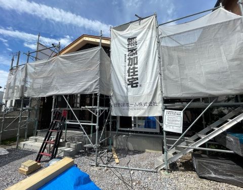 【2025.8.28】大工工事中です。 アイキャッチ画像