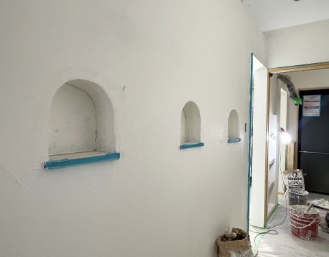 【2025.11.11】左官工事中です。 アイキャッチ画像