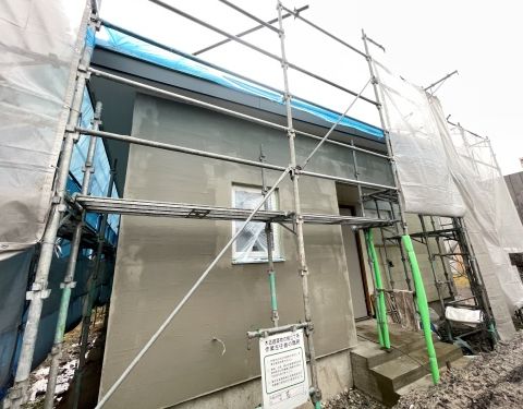 【2025.12.13】左官工事中です。 アイキャッチ画像