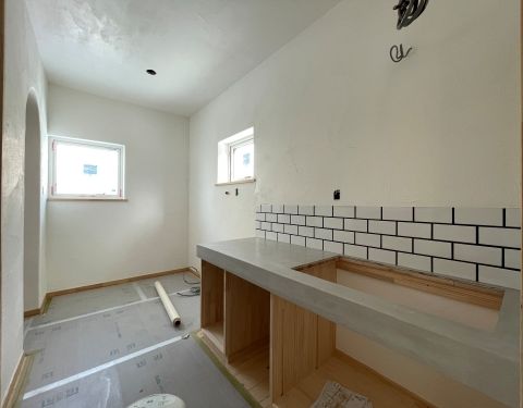 【2026.2.8】左官工事中です。 アイキャッチ画像