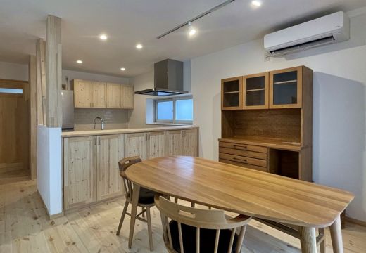 【リノベ】明るいダイニングキッチンがある住まいへ